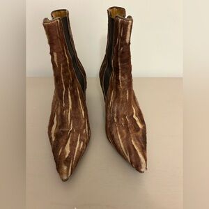 Brown Faux Fur Women's Boots